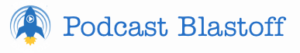 Podcast Blastoff logo