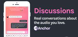 Anchor Introduces Discussions