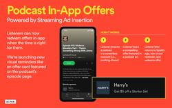 Spotify Introduced Podcast In-App Offers