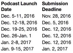 iTunes Announces Winter Content Submission and Holiday Support Schedules
